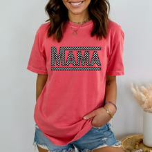 Load image into Gallery viewer, Checkered Mama Tee