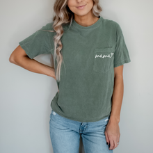 Load image into Gallery viewer, Pocket Script Mama Tee
