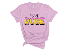 Load image into Gallery viewer, CUSTOM Pencil Name Tee