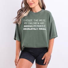 Load image into Gallery viewer, Excuse the Mess, My Children are Feral Tee