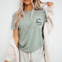 Load image into Gallery viewer, Cool Moms Club Pocket Tee