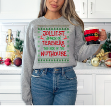 Load image into Gallery viewer, Jolliest Bunch of Teachers Tee or Crewneck