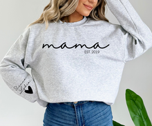 Load image into Gallery viewer, Personalized Mama Crewneck with Names