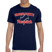 Load image into Gallery viewer, Grosse Pointe Fastpitch- Navy
