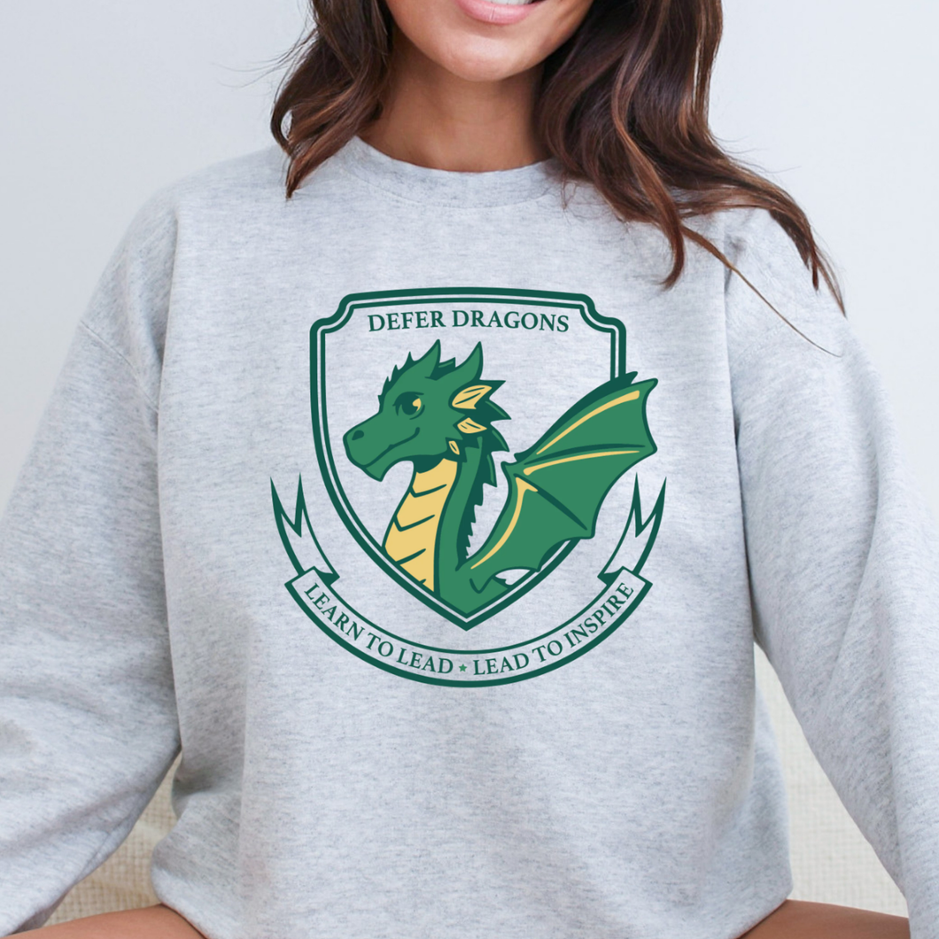 Defer Elementary Logo Crewneck
