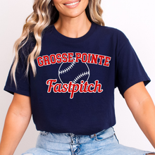 Load image into Gallery viewer, Grosse Pointe Fastpitch- Navy
