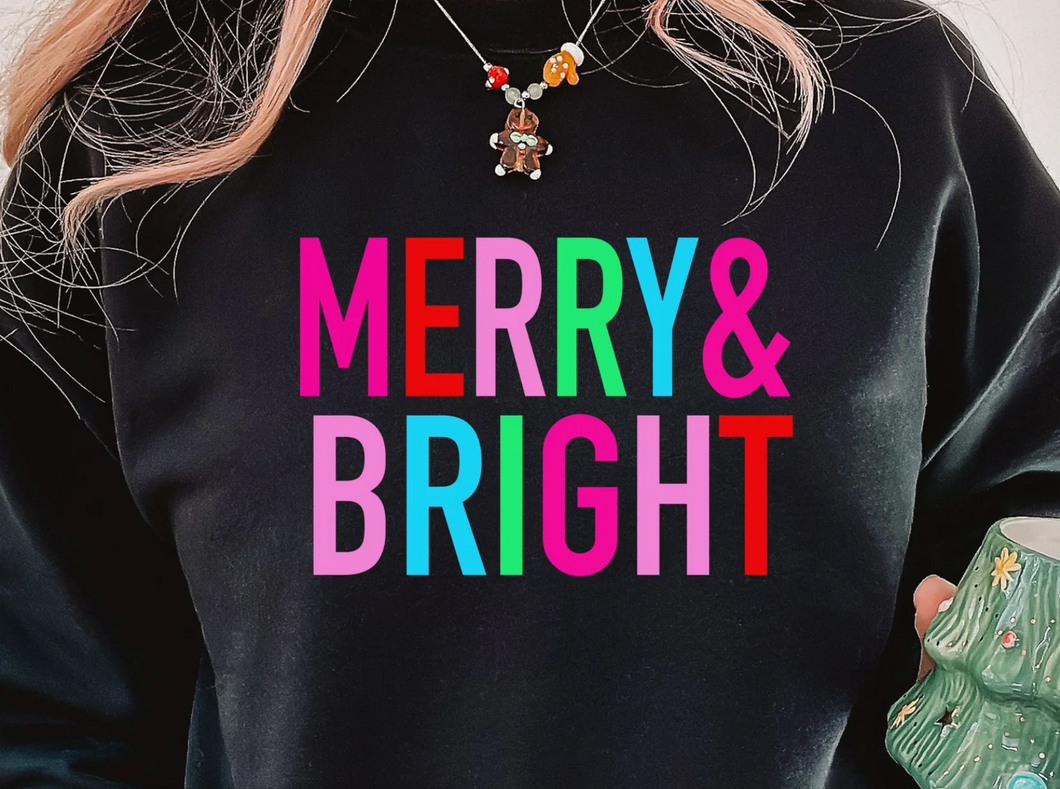 Merry and Bright Crewneck